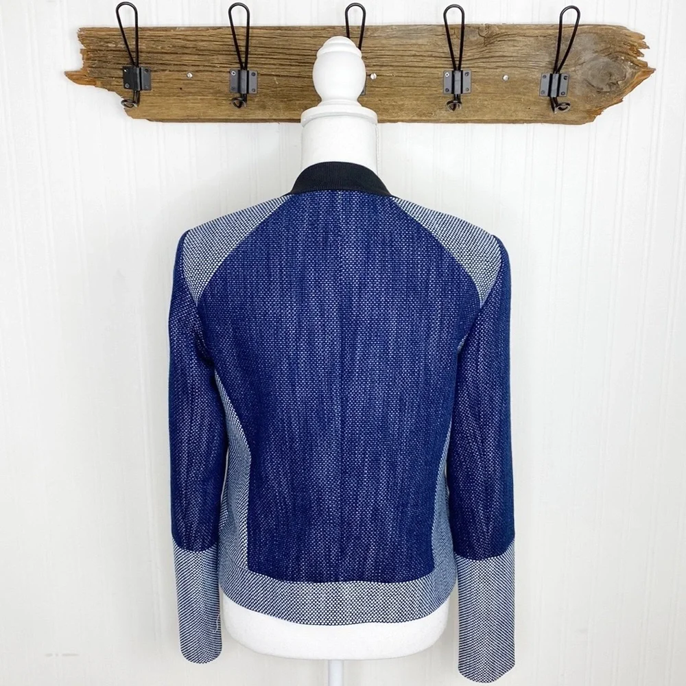 Tibi Jacket Colorblock Full Zip - Picture 4 of 11